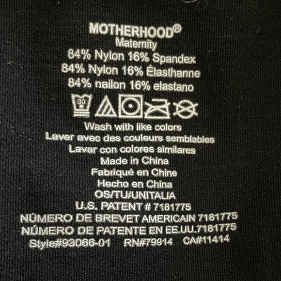 EUC, MOTHERHOOD MATERNITY BLACK BANDEAU TOP BRA ONE SIZE - Picture 4 of 4